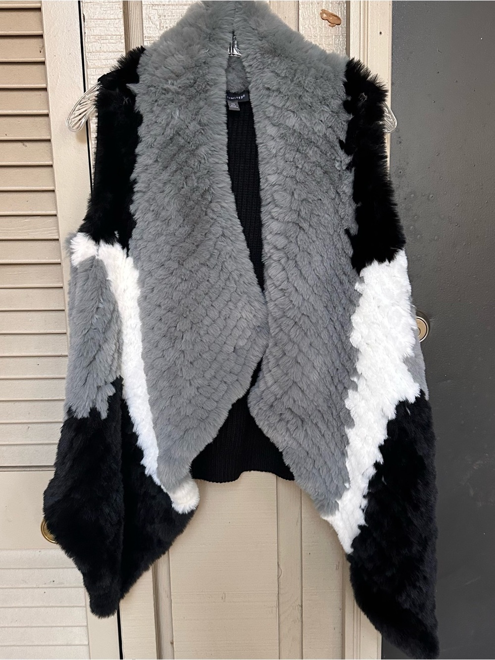 The Limited Faux Fur Vest Size XS